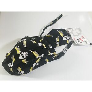 Zan Headgear Tank Skulls Flydanna Cruiser Motorcycle Headwear-Black / One Size